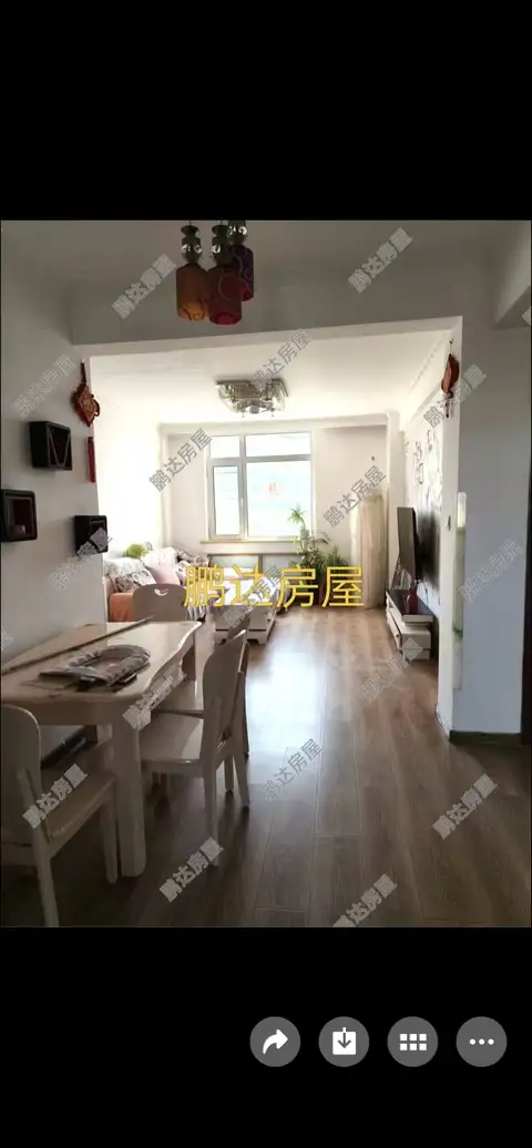 空调电梯房，波尔多一期二室采光好