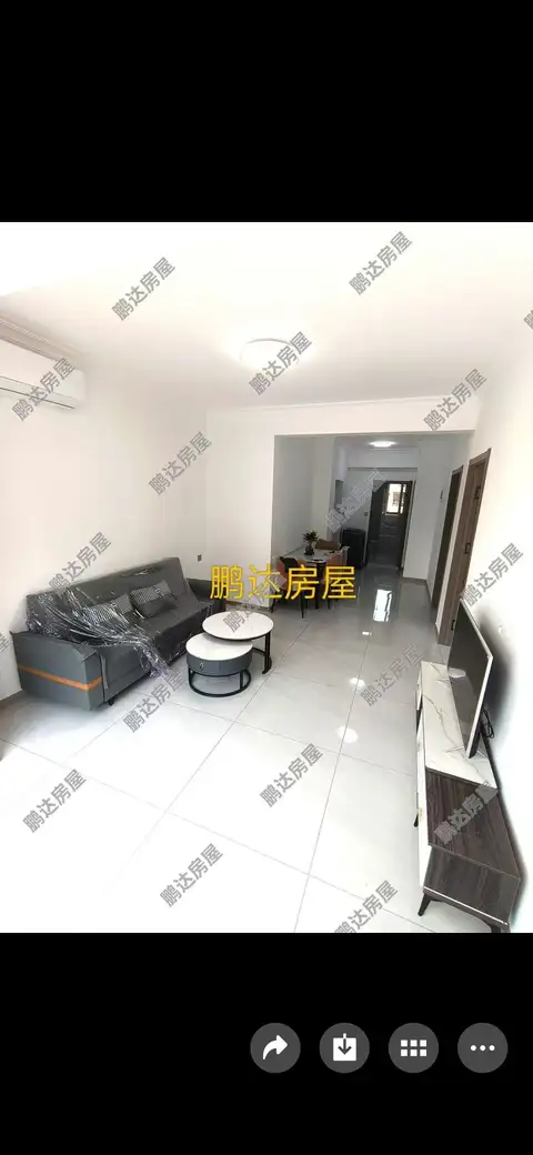 空调电梯房，三堂回迁二室采光好干净亮堂