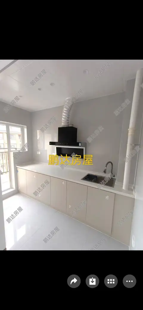 空调房，可季度付款三堂回迁二室