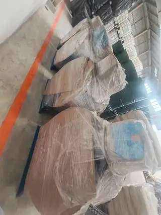 轴流风机，5.5KW，960转，一共四个，全新未用，有能用的上的价格面议。适合厂房等区域，东西在松木