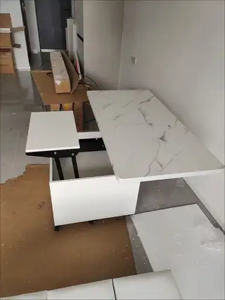正常平时用就是茶几，120*60*45，笫二，然后展开还可以当电脑桌用，第三，再展开，就是一个大饭桌