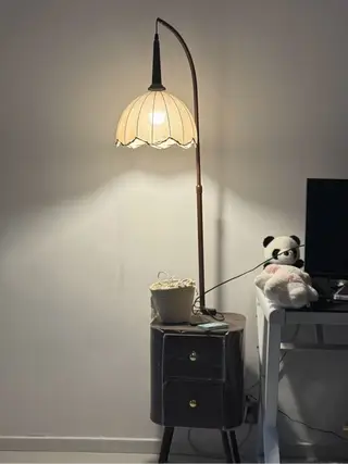 实木床头柜