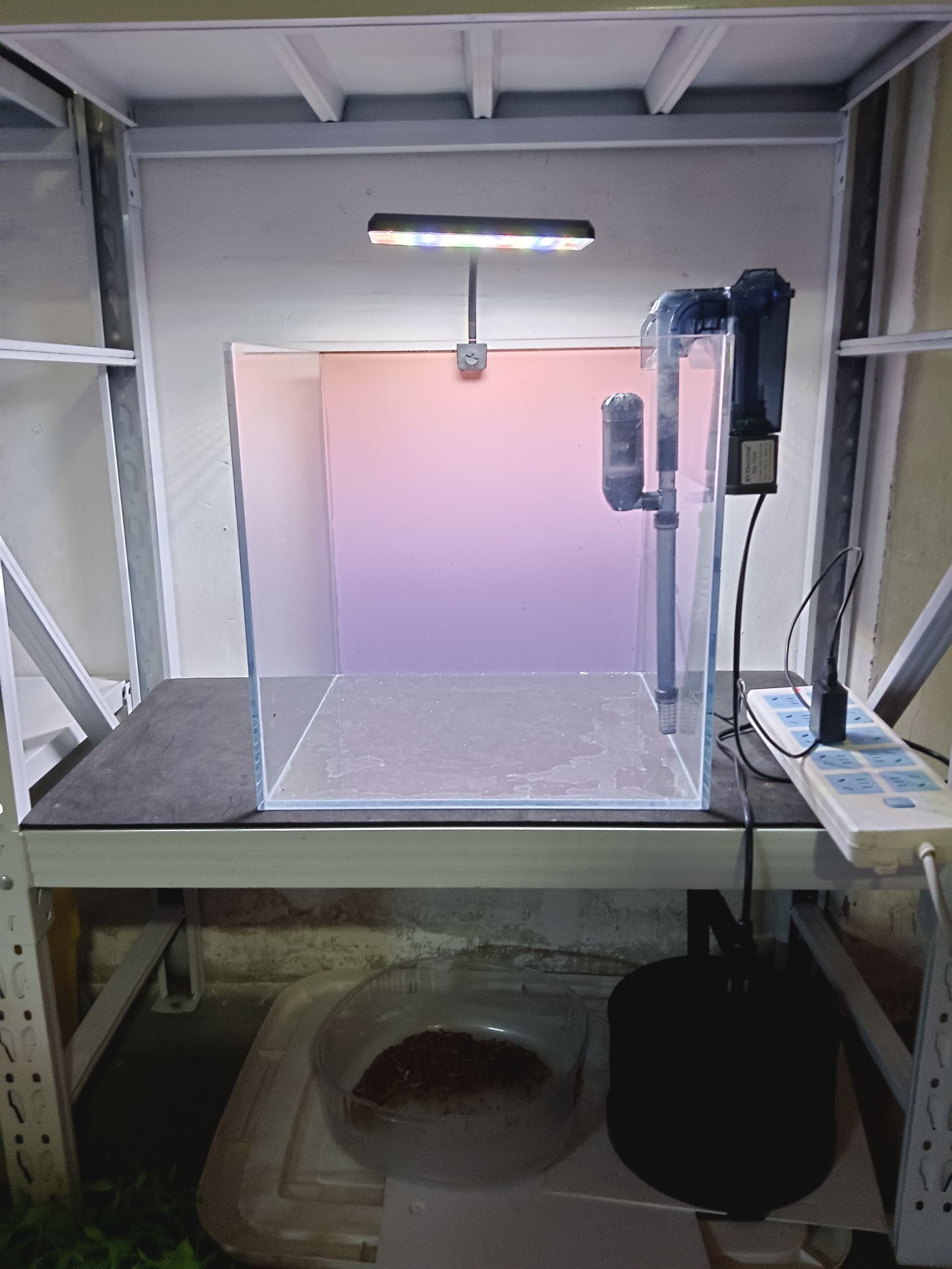 35金晶超白全新鱼缸一套