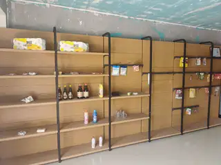 超市货架，单排11组，双排3组，打包出售