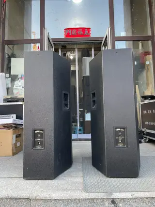 舞台户外演出双十五音响酒吧大功率音箱一套 BARO双十五音响一对+低音喇叭单元220磁+100芯+高