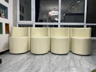 北欧轻奢凳子家用靠背椅子奶油风四支，120/支