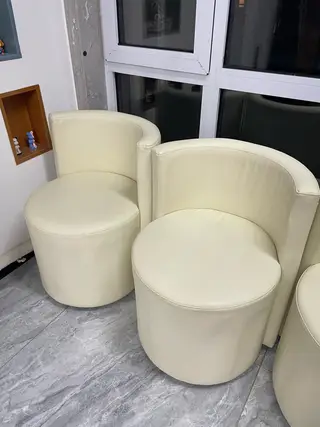 北欧轻奢凳子家用靠背椅子奶油风四支，120/支