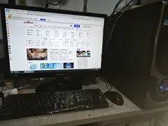 出售整套台式电脑含三星22寸LED显示器，办公网课看视频，到手即用，可现场开机测试，无暗病。适合：前