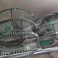 螃蟹笼15元一个 一共六个 就用了一次 太重了