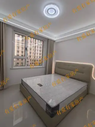 敦豪一期两室一厅南北通豪装好房，步梯绝好楼层品质小区居家之选