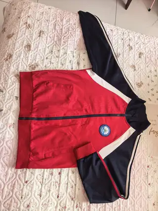 出一套95新小学秋季校服155码，有校标，80一套，另有两条加绒校服裤子全新160码有需要可以联系